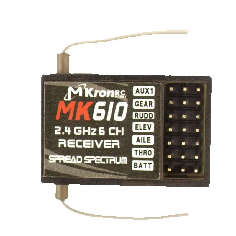 Drone Gimbal Controller - Receptor DSM2 MK610 AR6100 2,4G 6CH