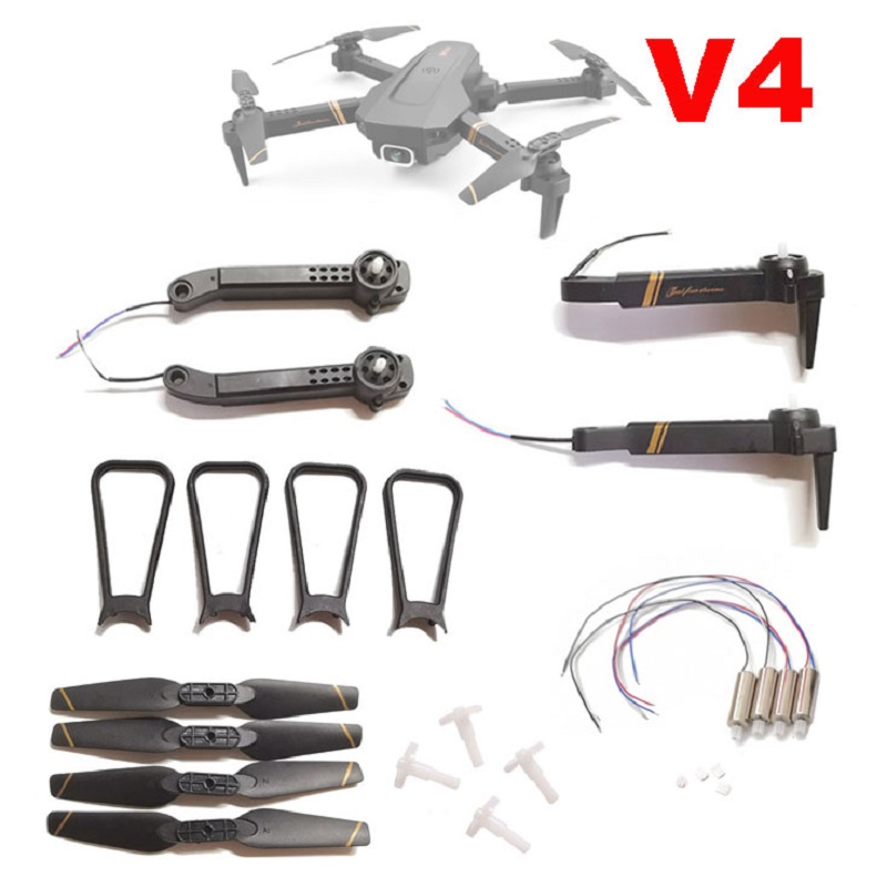 Eachine Drone E010 - Dron teledirigido 4D-V4 WiFi FPV RC,