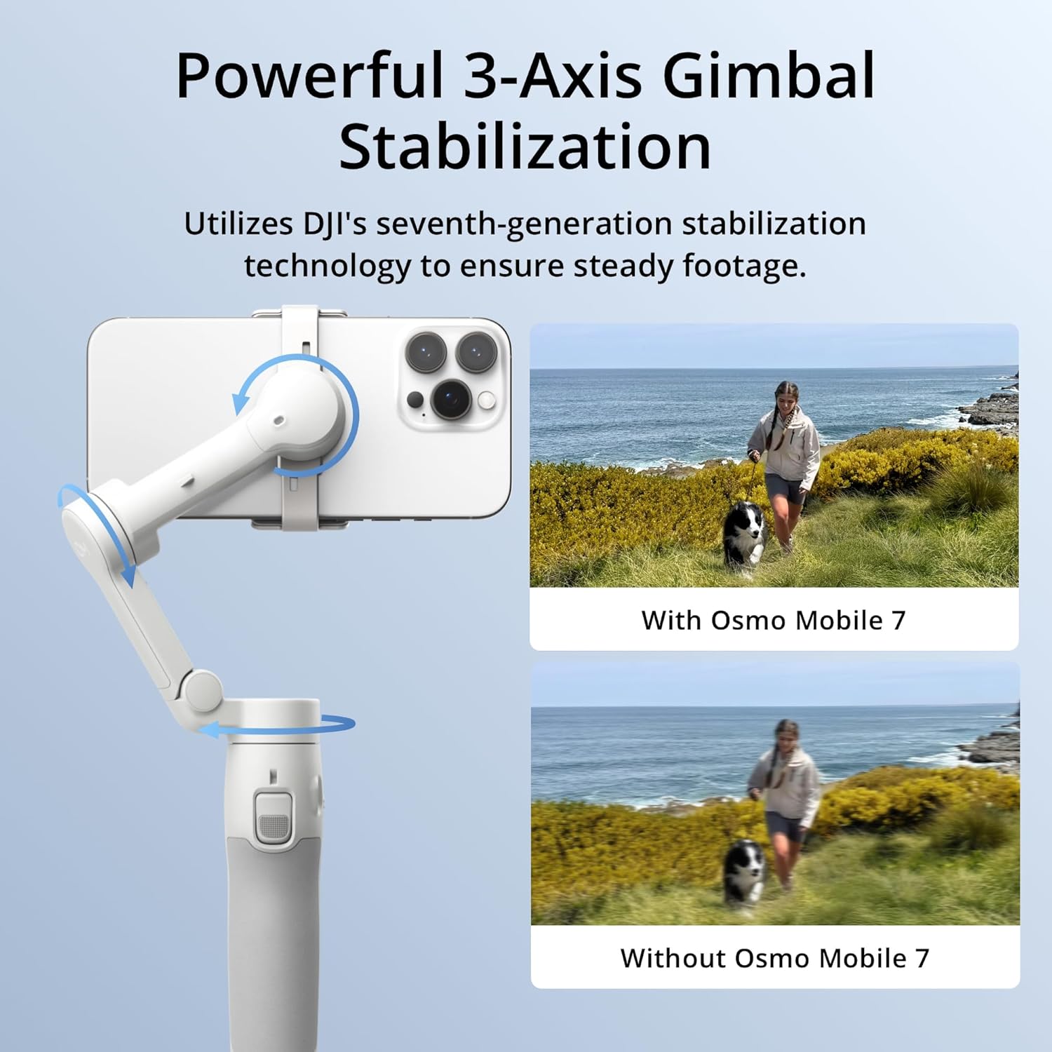 DJI Osmo Mobile 7, estabilizad - Drone Gimbal Case reseña y precio